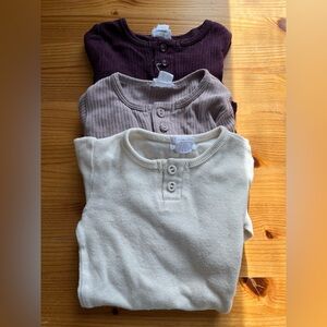 Jamie kay 3 bodysuit top bundle fleck purple lavender fig 1YR